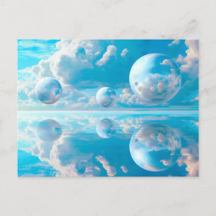 Dreamy Sky Surreal Nature Landscape Holiday Postcard
