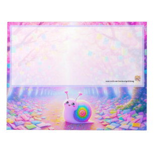 Dreamy Snail Notepad