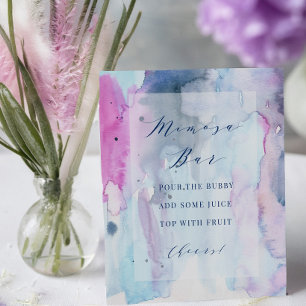 Dreamy Spring Bridal Shower Mimosa Bar Sign 