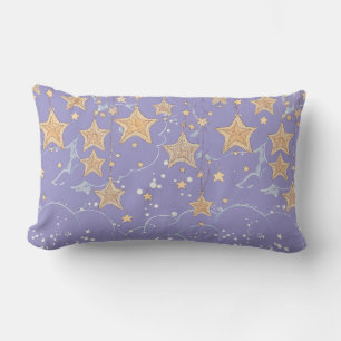 Dreamy Star Wish Throw Pillow