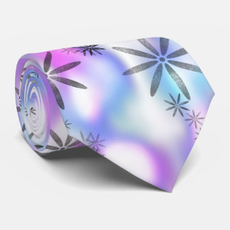 Dreamy Starburst Waves Pattern Tie