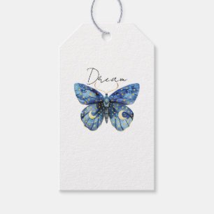 Dreamy Stars Moon Butterfly Gift Tags
