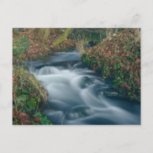 Dreamy stream postcard