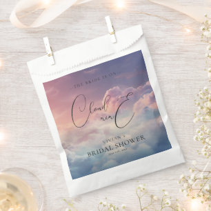 Dreamy Sunset Cloud Nine Bridal Shower Favour Bags
