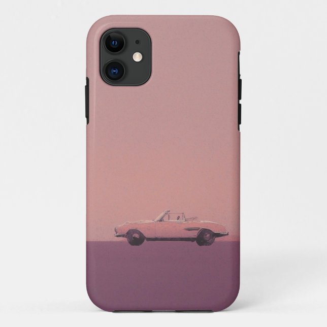 Dreamy Sunset Drive Mobile Case (Back)