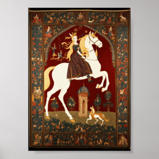 Dreamy Sunset Tapestry – Soft Pastel Aesthetic Wal Poster