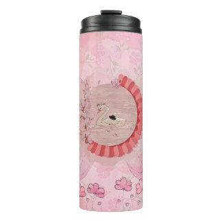 Dreamy Swan Thermal Tumbler