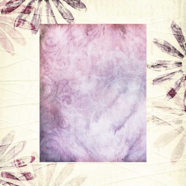 Dreamy Swirls Scrapbook Paper (Creator Uploaded)