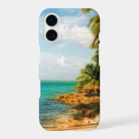 Dreamy Tropical Beach with Rowboat