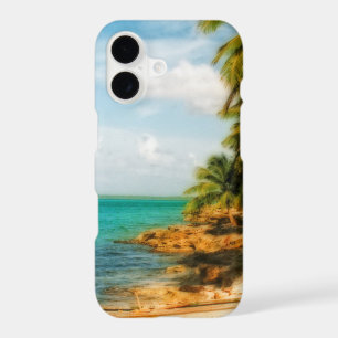Dreamy Tropical Beach with Rowboat