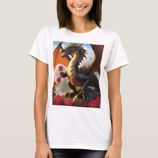 Dreamy Watercolor Dragon T-Shirt