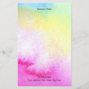 Dreamy Watercolor Stationery