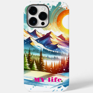 Dreamy Watercolor Sunset,iPhone / iPad case