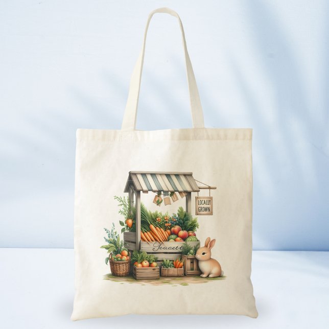 Dreamy Whimsical Farmers Market Stand  Tote Bag (Creator Uploaded)