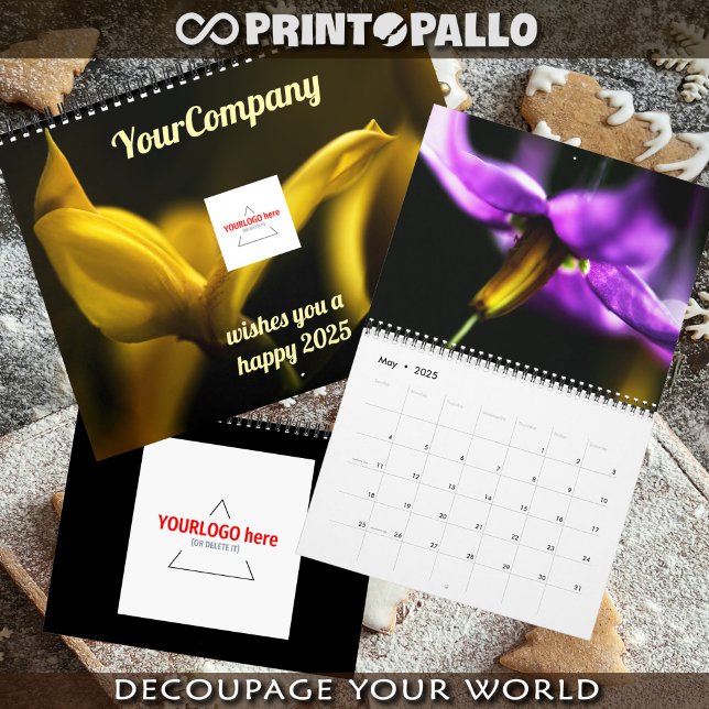 Dreamy whimsical flowers 2025 custom calendar (Creator Uploaded)