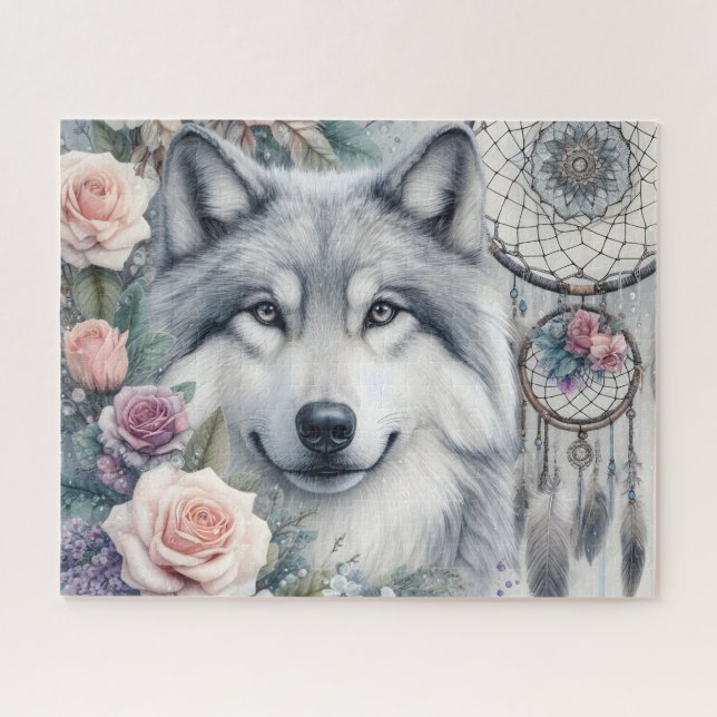 Dreamy Wolf Jigsaw Puzzle (Horizontal)