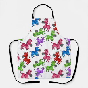 Dreamy Zebra World  Apron
