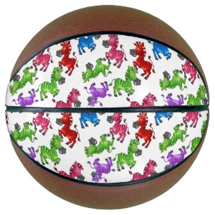 Dreamy Zebra World Basketball