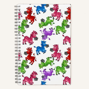 Dreamy Zebra World Notebook