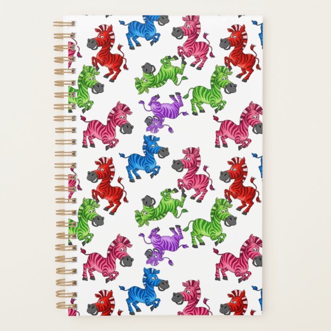 Dreamy Zebra World   Planner (Front)
