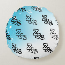 Dreamy Zzz Pattern Cushion