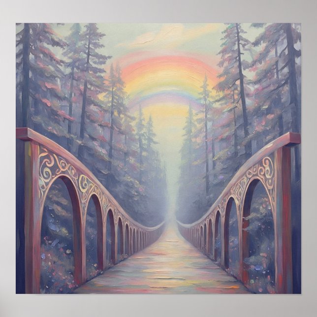 DreamyForestPath Poster (Front)