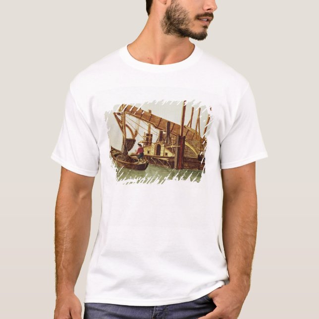 Dredging a canal T-Shirt (Front)