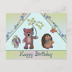 Drei Freunde Postcard