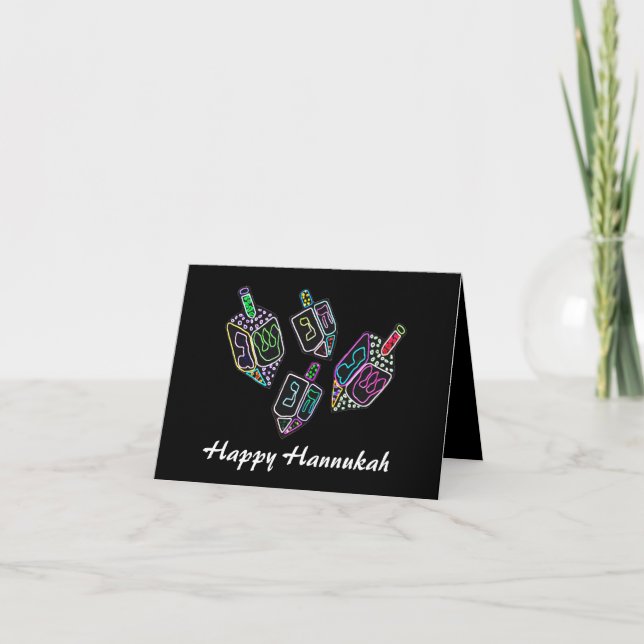 Dreidel, Dreidel, Dreidel Cards (Front)