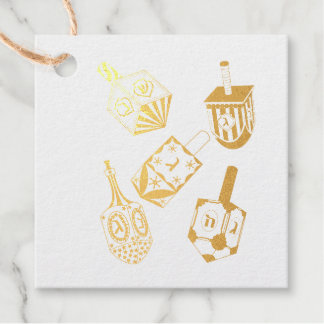 Dreidel, Dreidel, Dreidel Favour Tags