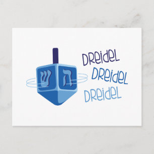 Dreidel Dreidel Postcard