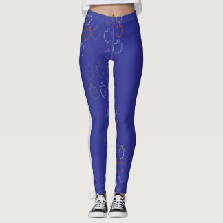 Dreidel leggings