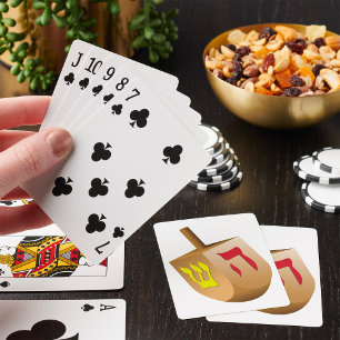 Dreidel Playing Cards