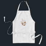 Dreidel Standard Apron<br><div class="desc">This a bronze Dreidel that can be changed to any Zazzle color you want and the background too.</div>