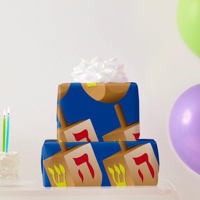 Dreidel Wrapping Paper (Creator Uploaded)