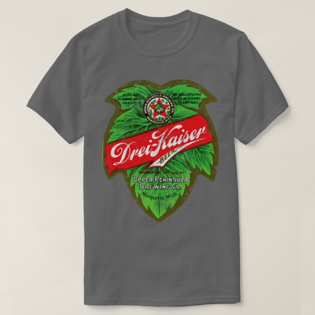 DreiKaiser Beer T-Shirt (Design Front)