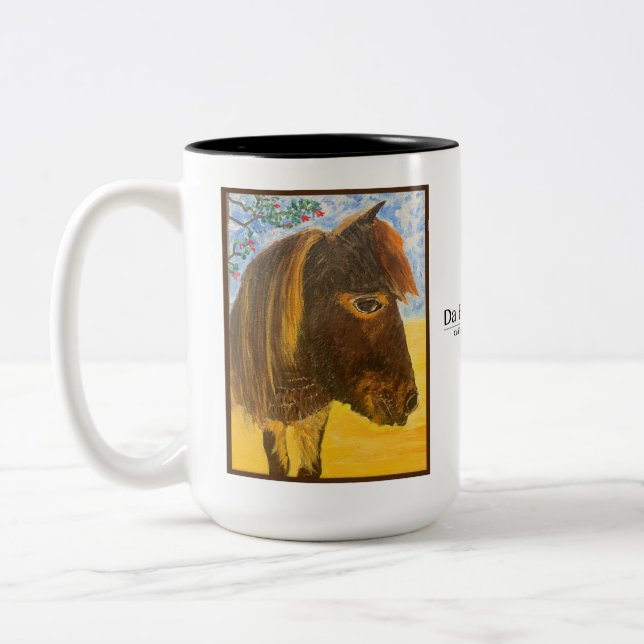 Drench the Horse Mug (Left)
