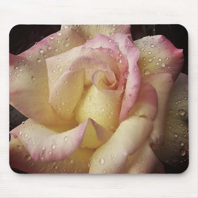 drenched in dew mouse pad (Front)