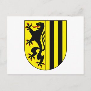 Dresden Coat of Arms Postcard