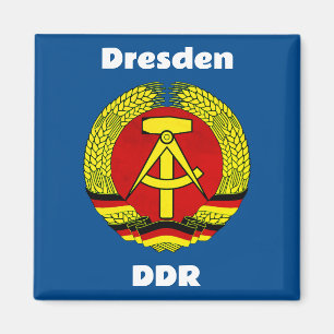 Dresden, DDR, Dresden, Germany - East German Ossi Magnet