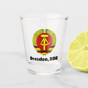 Dresden, DDR, Dresden, Germany - East German Ossi Shot Glass