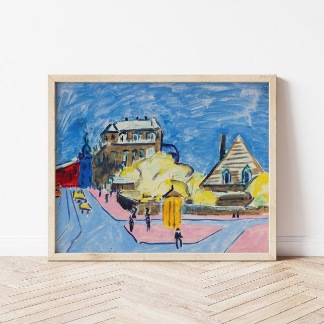 Dresden | Ernst Ludwig Kirchner Poster (Creator Uploaded)