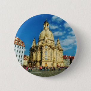 Dresden Frauenkirche 6 Cm Round Badge