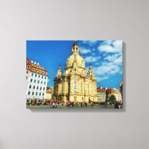 Dresden Frauenkirche Canvas Print