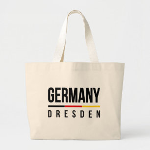 Dresden Germany Large Tote Bag