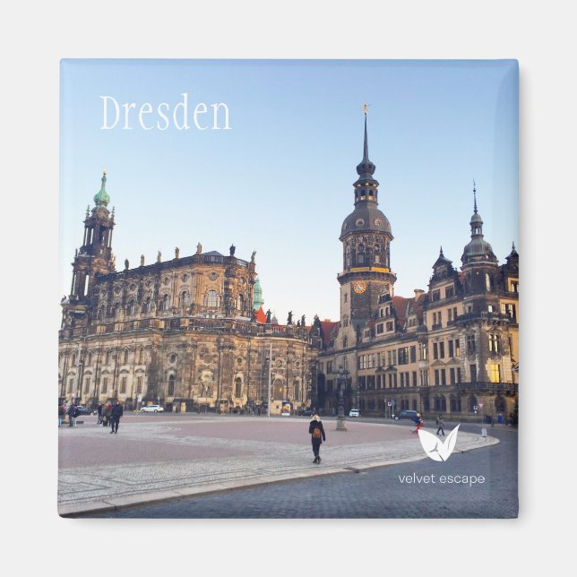 Dresden, Germany - magnet by Velvet Escape (Front)