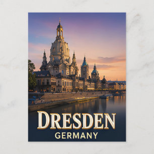 ✈️ Dresden Germany Travel Gift 🏛️ Postcard
