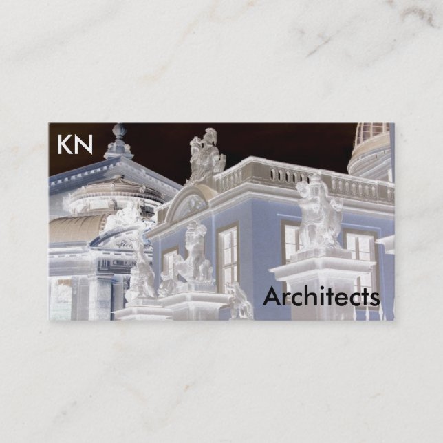 Dresden Photography Architecture Business Card (Front)