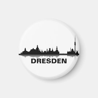 Dresden Skyline refrigerator Magnet