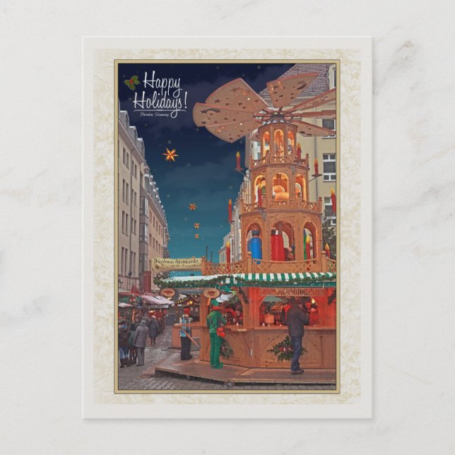 Dresden - Weihnachtspyramide - HH W Postcard (Front)